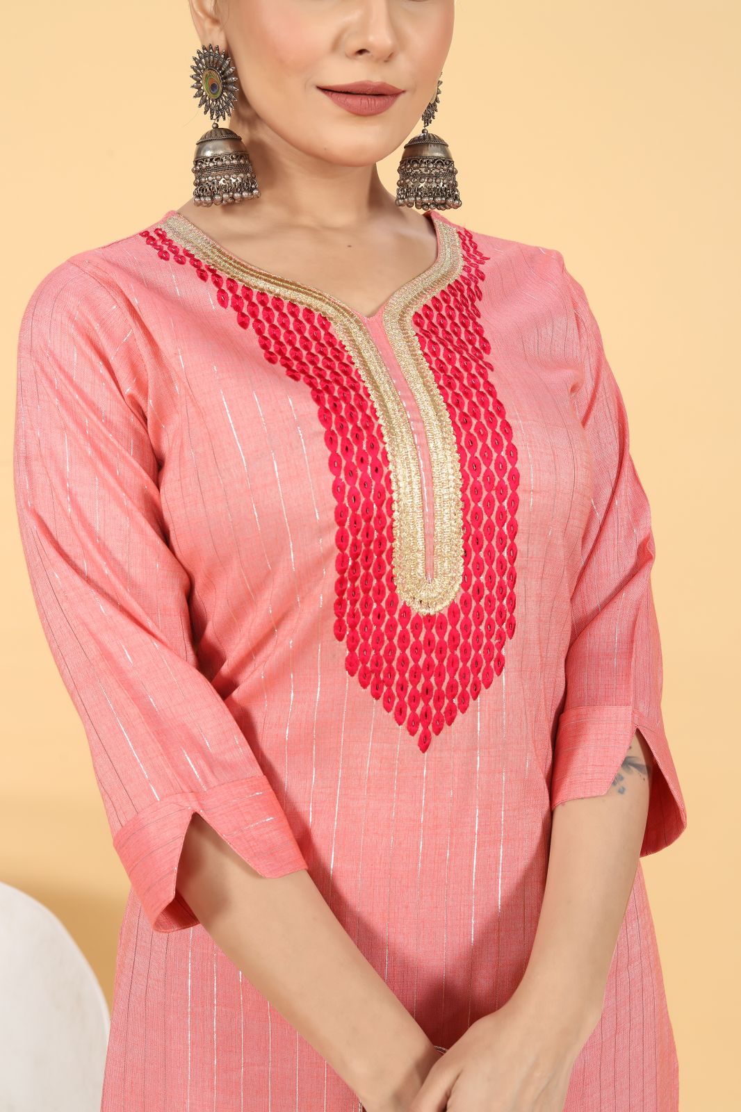 Padmavati One By Seamore Rayon Kurtis With Bottom Dupatta